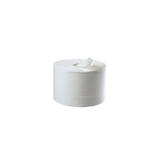 Toiletpapir Jumbo Smart One, 2-lags hvid, 6 rl.